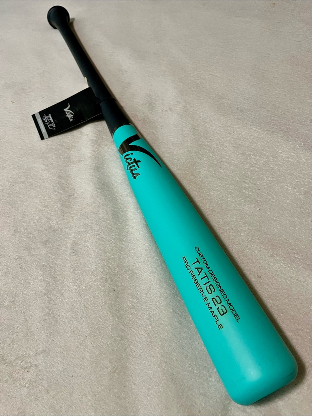 Victus 32”/28.5oz TATIS23 Pro Reserve Maple Wood Baseball Bat Matte Teal/Black